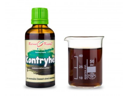 Bylinné kvapky Kontryhel (tinktúra) 50 ml