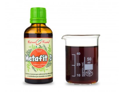 Bylinné kvapky Metafit D (tinktúra) 50 ml