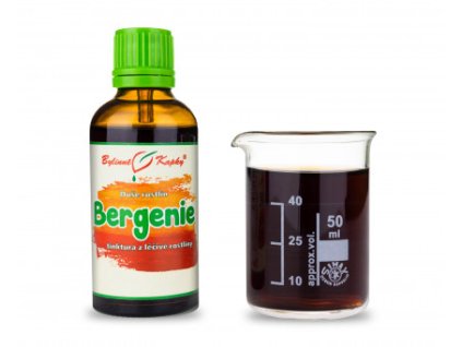 Bylinné kvapky Bergenie (tinktúra) 50 ml