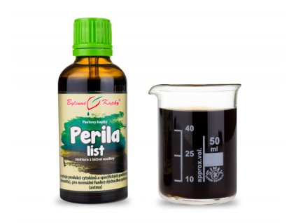 Bylinné kapky Perila list  (tinktura) 50ml