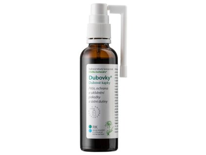 Dubové kapky s rozprašovačem 50 ml - speciální edice