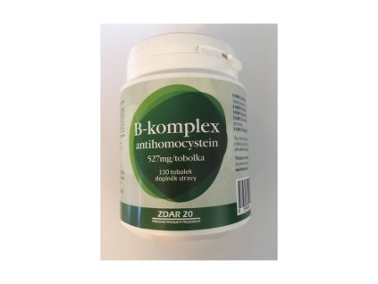 B-KOMPLEX ANTIHOMOCYSTEIN 130 tobolek