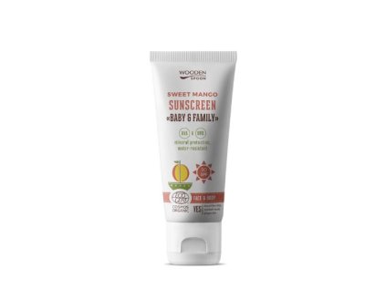 Opalovací tělové mléko Mango SPF50 100ml