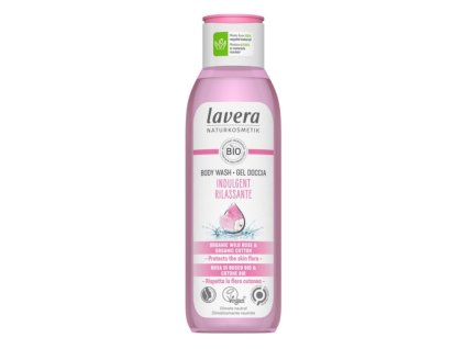 Lavera Pečující Sprchový gel s divokou růží 250 ml