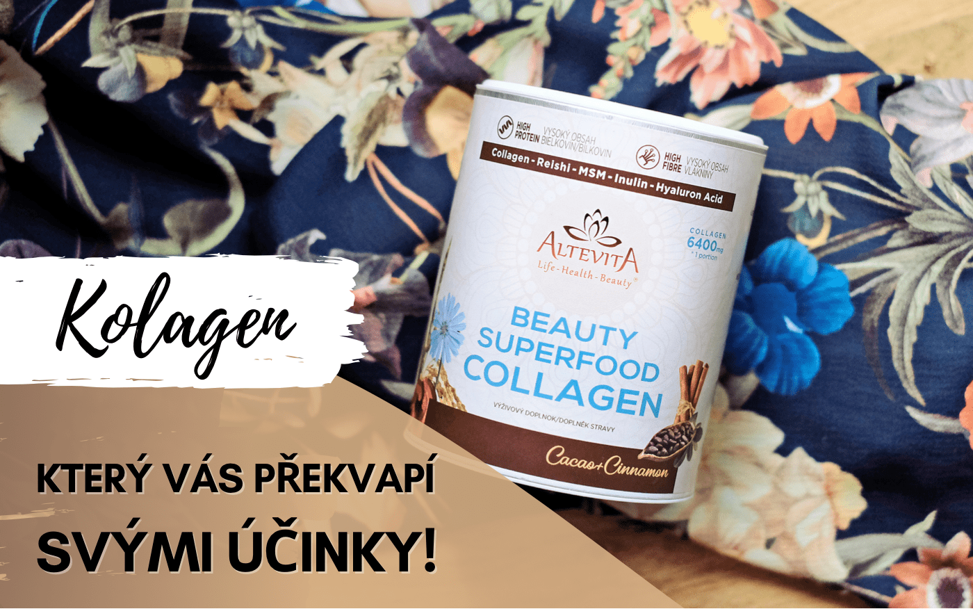 Kolagen, který nakopne celý organismus? Superfood Beauty Collagen vás překvapí svými účinky!