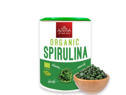1235 altevita bio organic spirulina 160g 320 tabliet