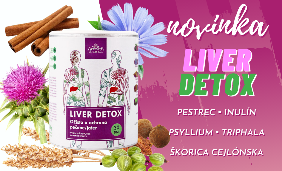 Efektívna prírodná detoxikácia organizmu vďaka Liver Detox – prečo by ste ju mali vyskúšať?