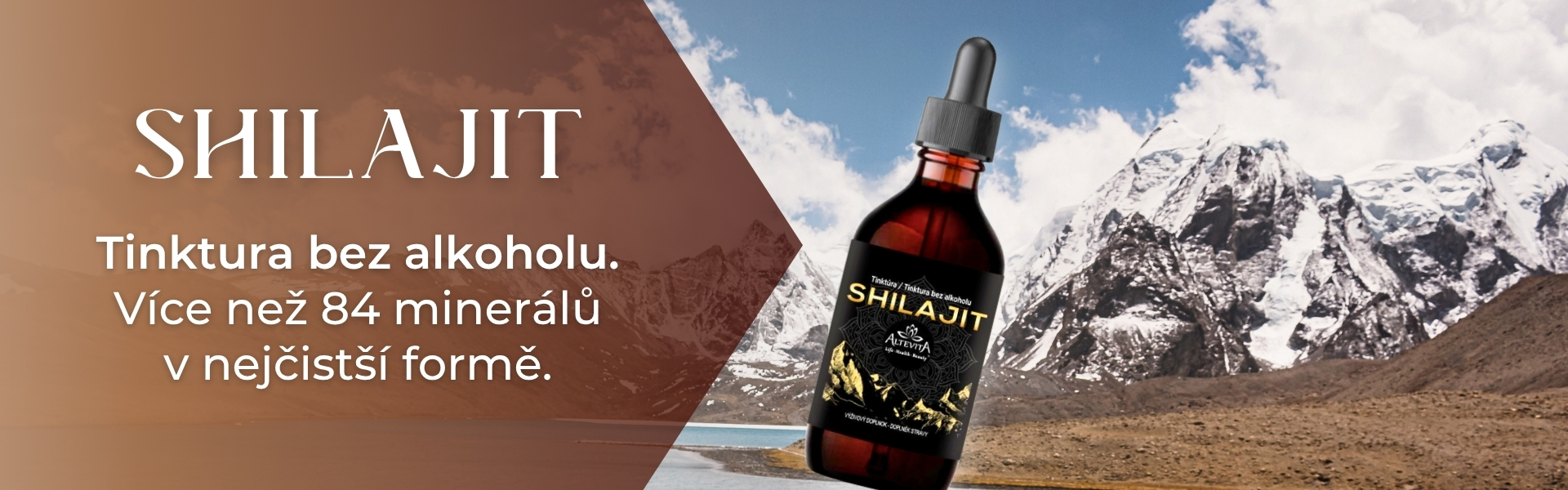 Shilajit tinktura bez alkoholu