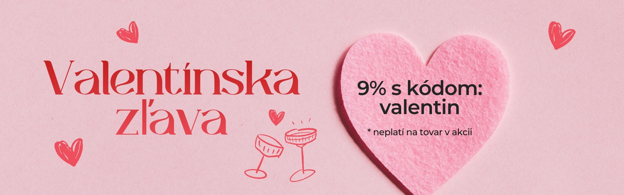 Valentínska zľava je tu!