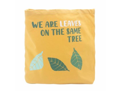 AWM Bavlnená Taška s Potlačou - We are Leaves 1ks