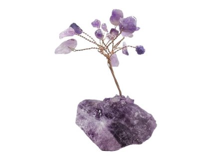 ree of Life Amethyst on Druse 8cm Arbres de Vie Minéraux Bijoux