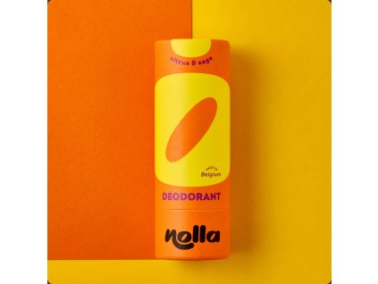 Nolla Prírodný dezodorant - Účinný 48 hodín - Citrus a šalvia 60g