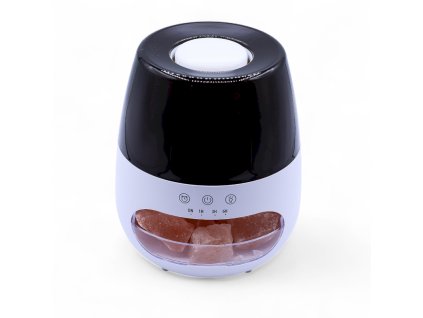 AWM Aroma Difuzér s Himalájskou Solí a Efektem Plamene – Bílý USB 1ks