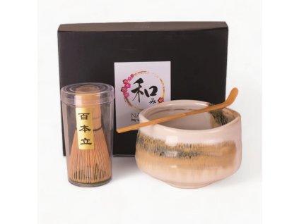 Matcha Bowl 21oz Set with Whisk and Tea Spoon2