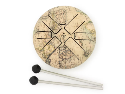Small Hapi Drum Atlas 13x9cm