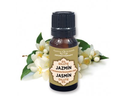 Altevita 5% ředěný JASMÍN v hroznovém oleji 10 ml olej královny
