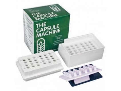 Ruční plnička kapslí 00 + 100 veganských kapslí