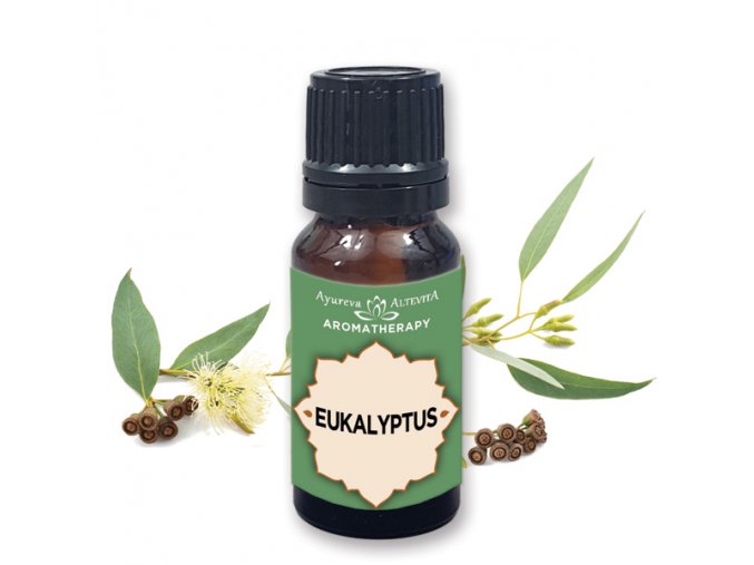 Altevita 100% esenciálny olej EUKALYPTUS - Olej zdravia 10 ml