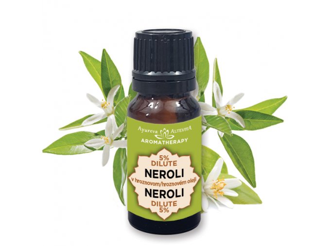 Altevita 5% dilute NEROLI (pomarančový kvet) 10ml - Olej jemnosti a stabilizácie