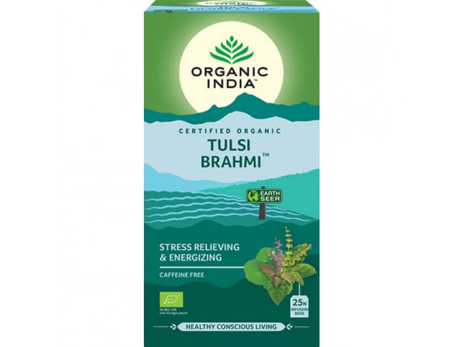 Tulsi Brahmi porciovaný čaj Organic India