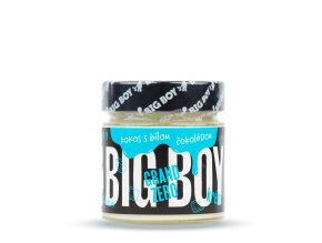 big boy grand zero kokosove kokosovy krem s kokosem a bilou cokoladou bez cukru 250g2