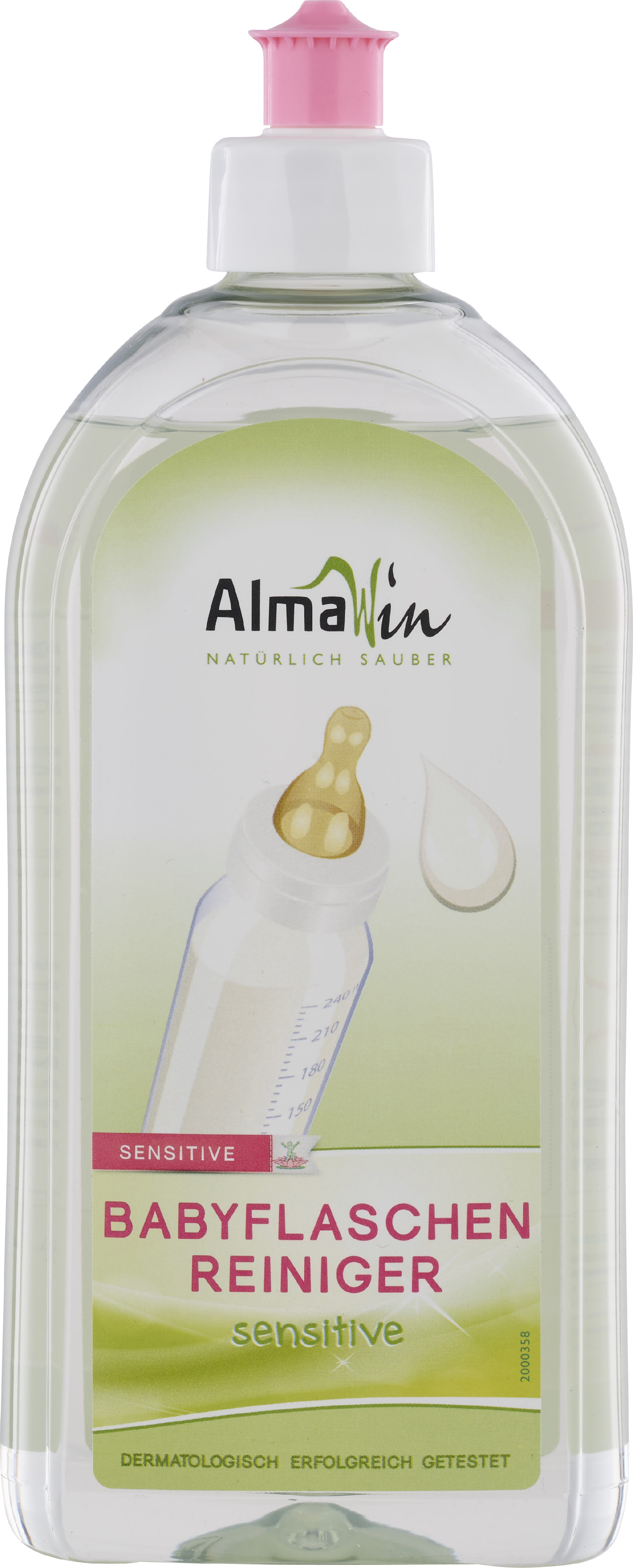 Almawin Čistiaci prostriedok na cumlíky a fľaše 500 ml