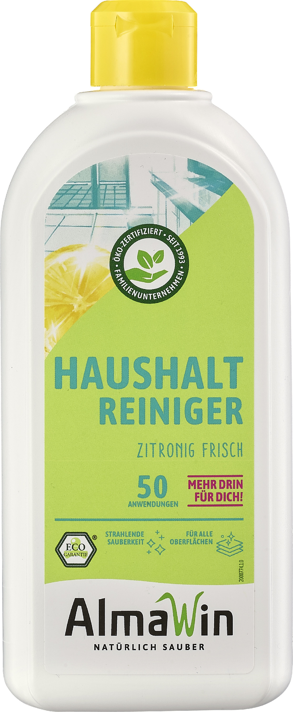 Almawin Univerzálny čistič domácnosti – sila citrónu 500 ml