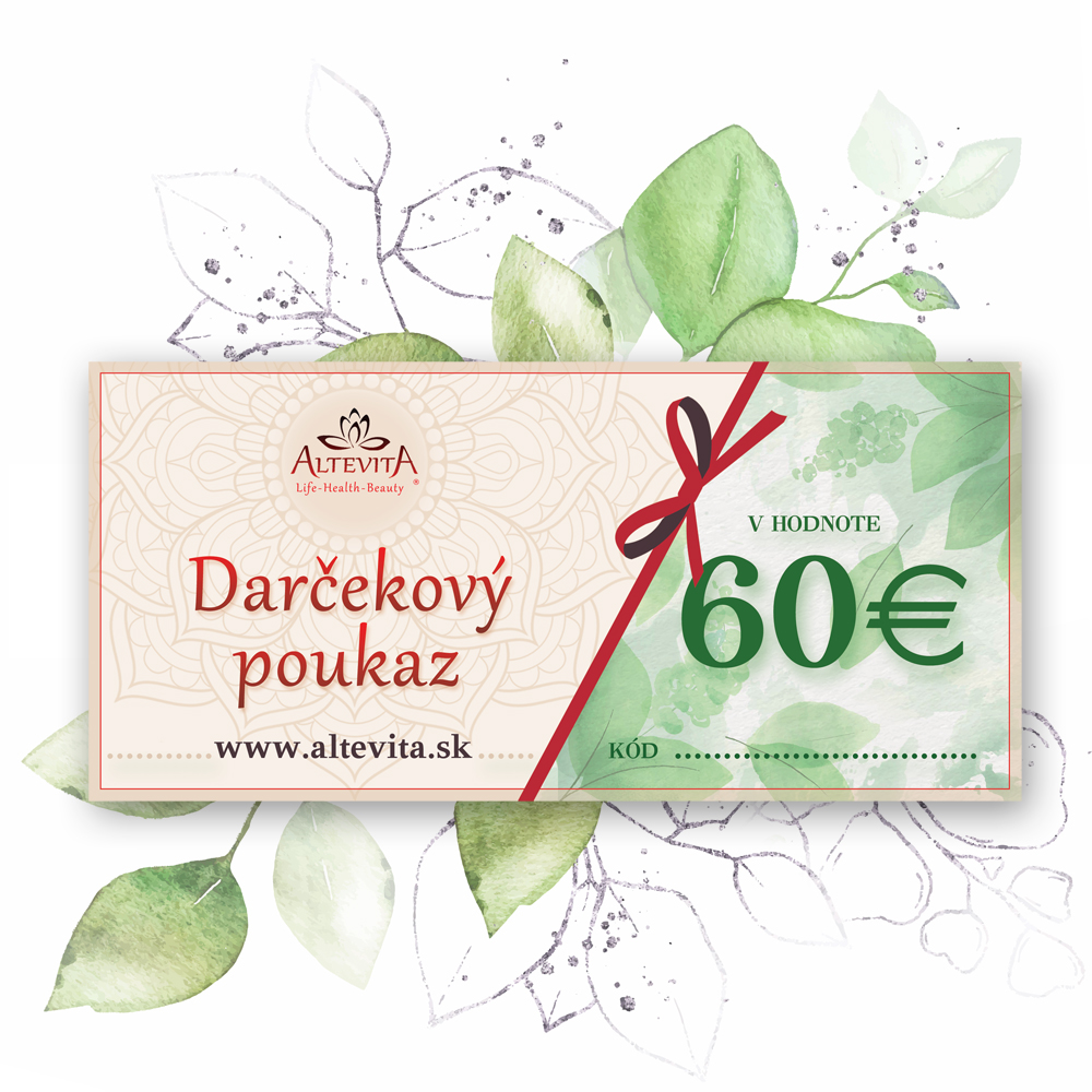 ALTEVITA Darčeková poukážka 60€