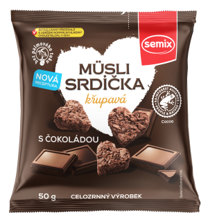 Semix Müsli srdiečka s čokoládou 50 g