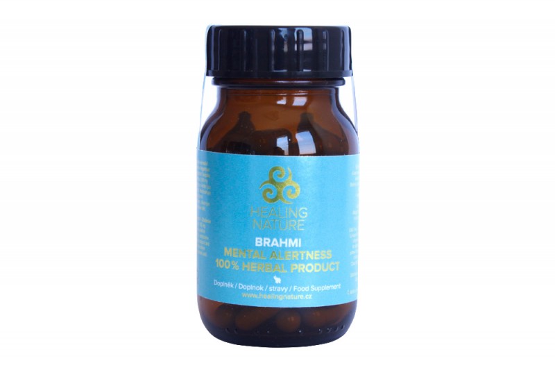 Nature Healing BRAHMI - pamäť, dusevná sila 60 kapsúl