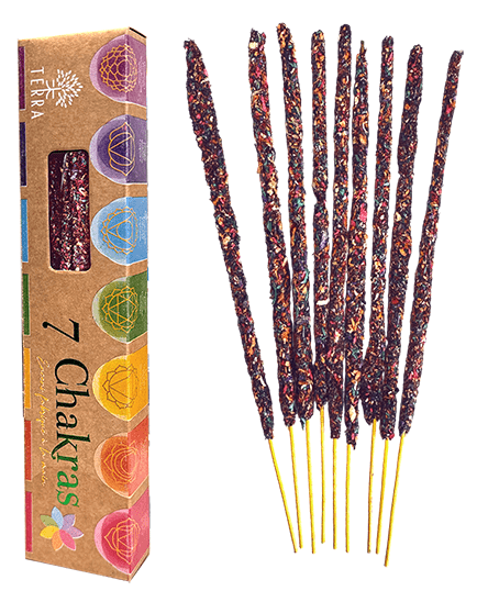 Terra vonné tyčinky 7 Chakras 20g
