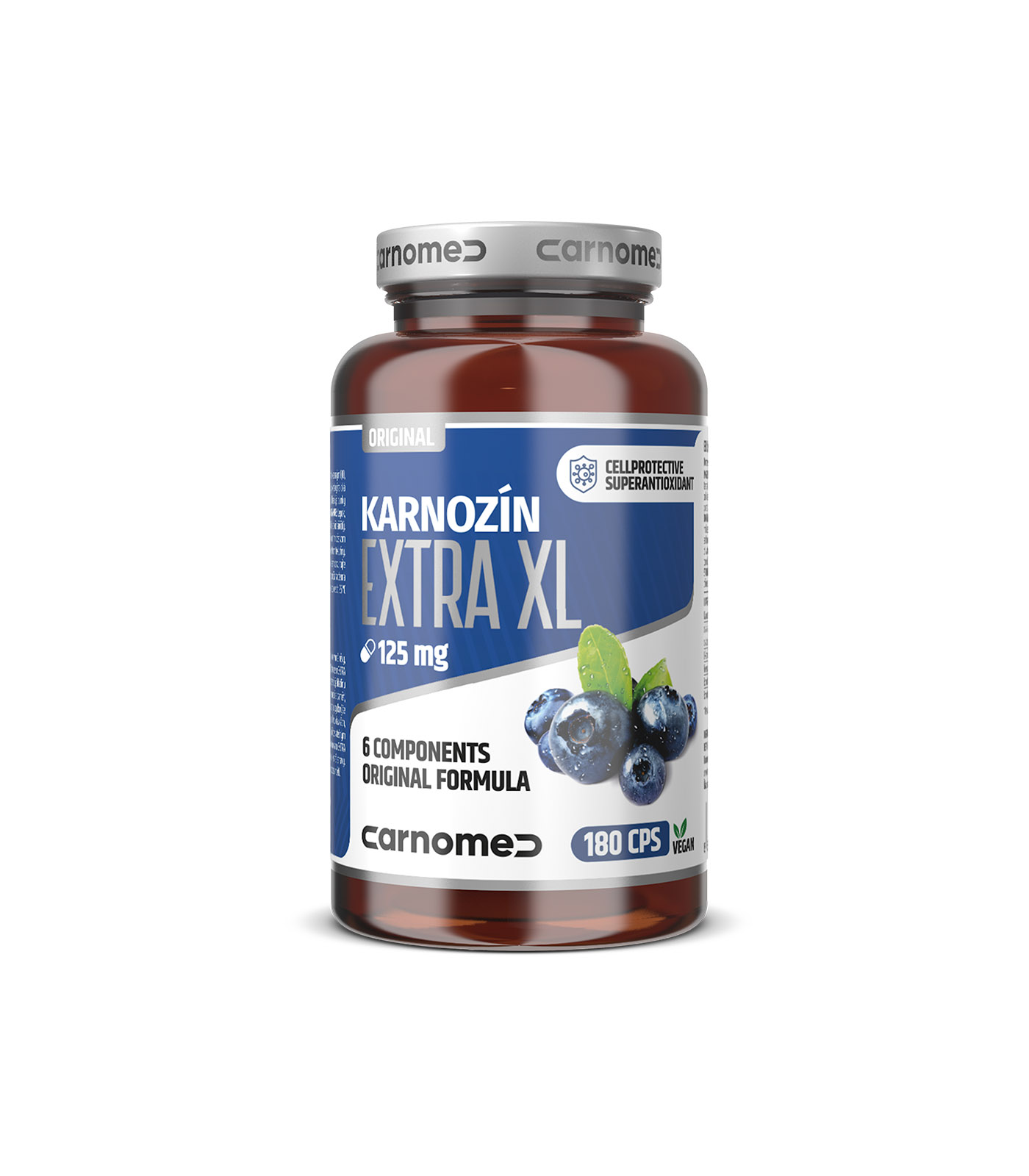 CarnoMed Karnozín EXTRA XL 180 kapsúl