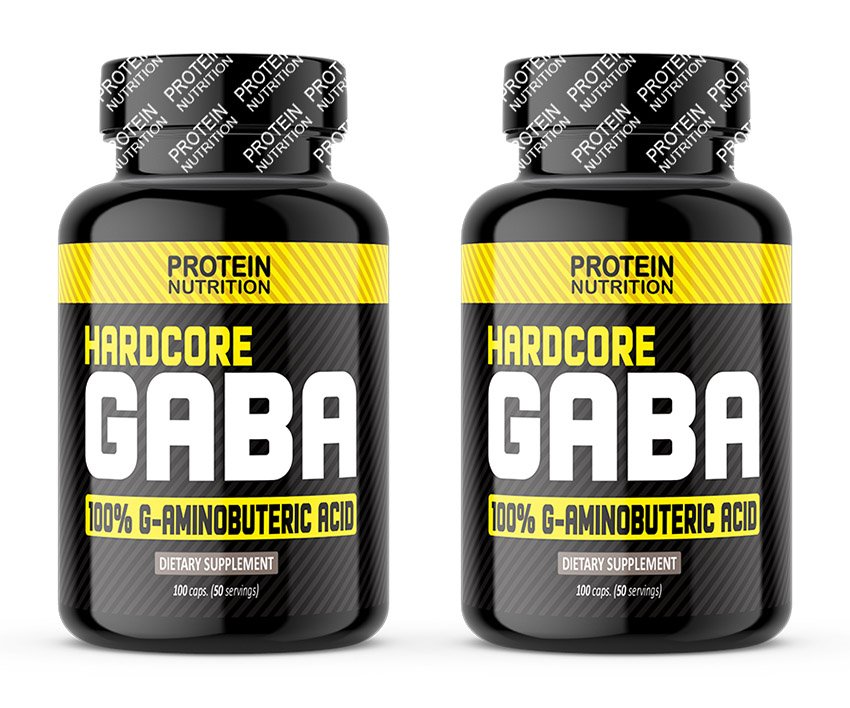 Protein Nutrition 1+1 Zadarmo: Hardcore GABA, 100 kapsúl