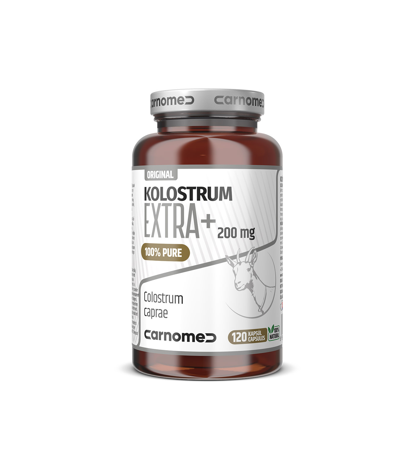 CarnoMed Kozie kolostrum EXTRA+ 120 kapsúl