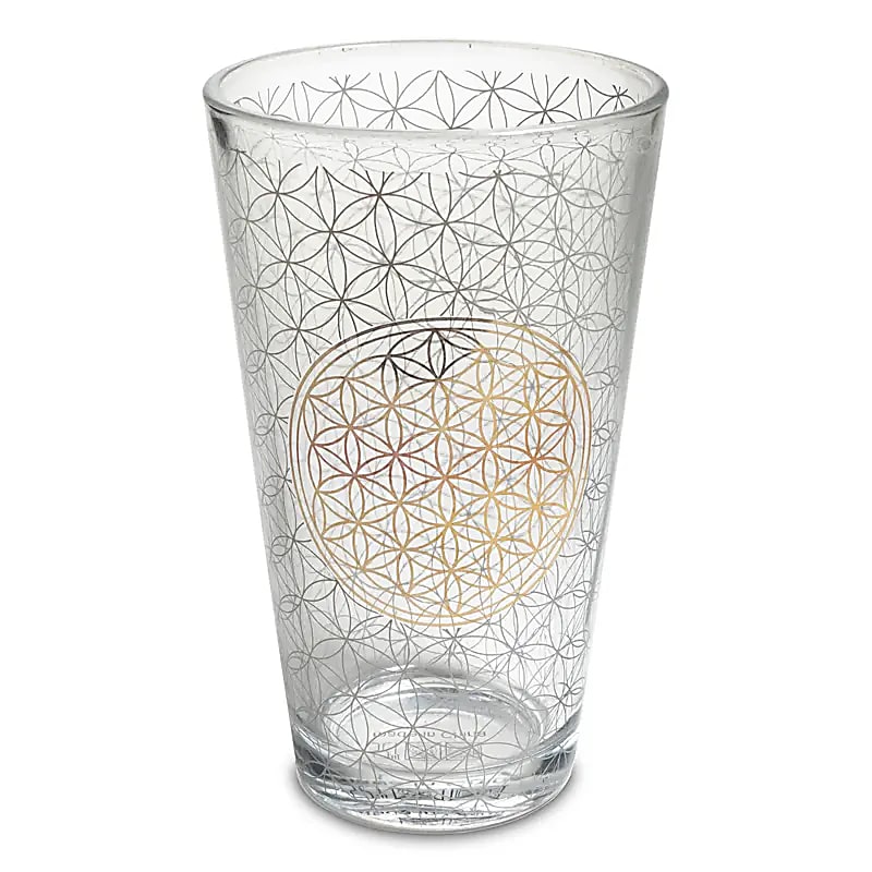 Sklenený pohár Kvet života 480ml 1ks