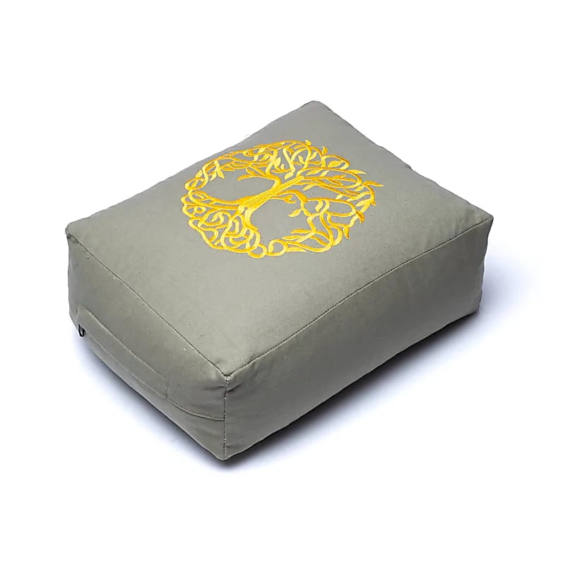 Yogi & Yogini Naturals Yogi & Yogini Meditačný Vankúš – STROM ŽIVOTA obdlžník 1ks