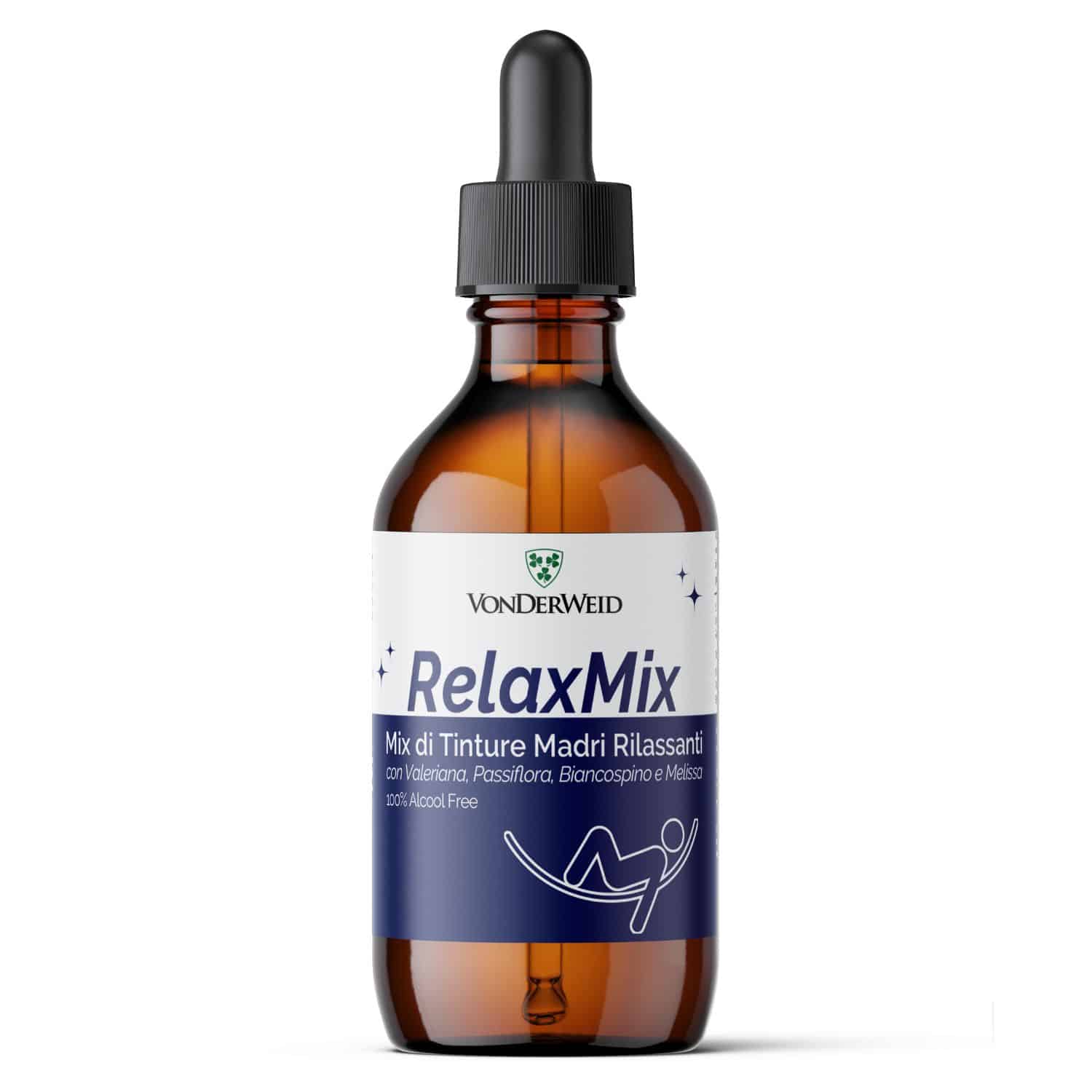 Vonderweid RelaxMix – Zmes relaxačných tinktúr bez alkoholu 100ml