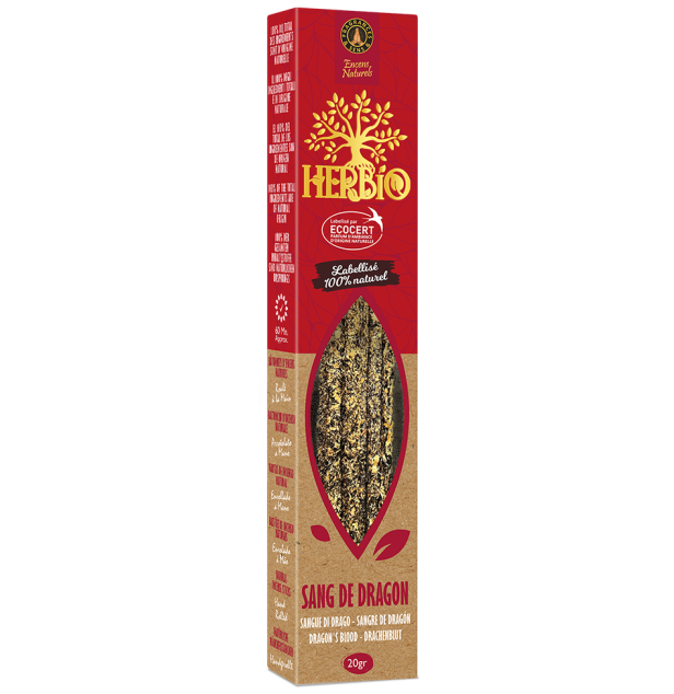 Ecocert Herbio vonné tyčinky Smudge Incense dračia krv 20g