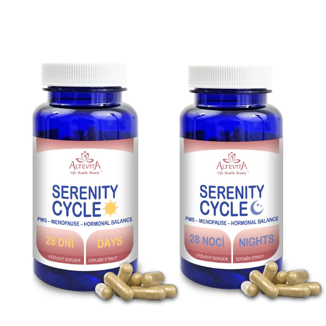 Altevita SERENITY CYCLE – DAY + NIGHT 2 x 56 kapsúl