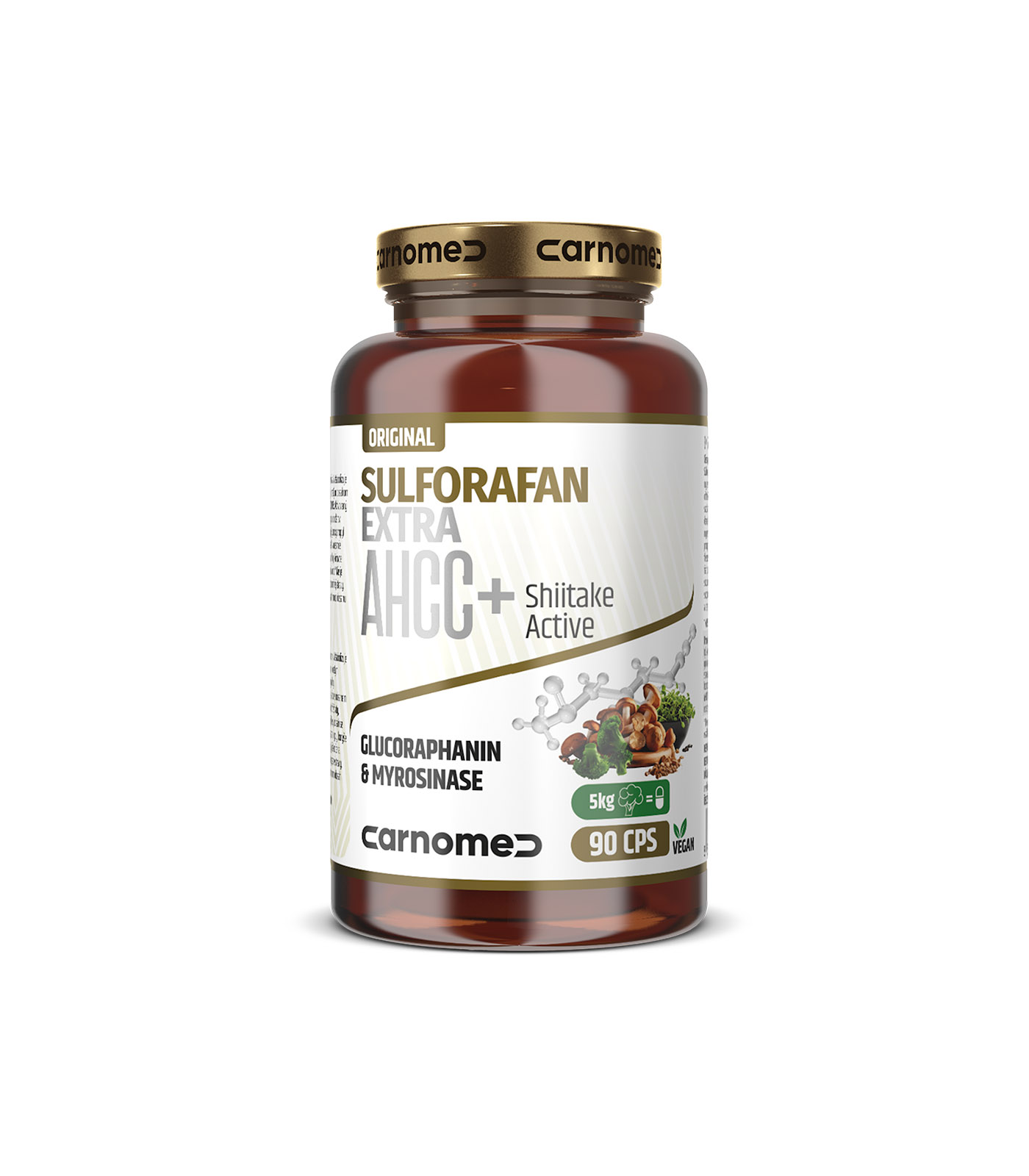 Carnomed Sulforafan EXTRA AHCC+ 90 kapsúl
