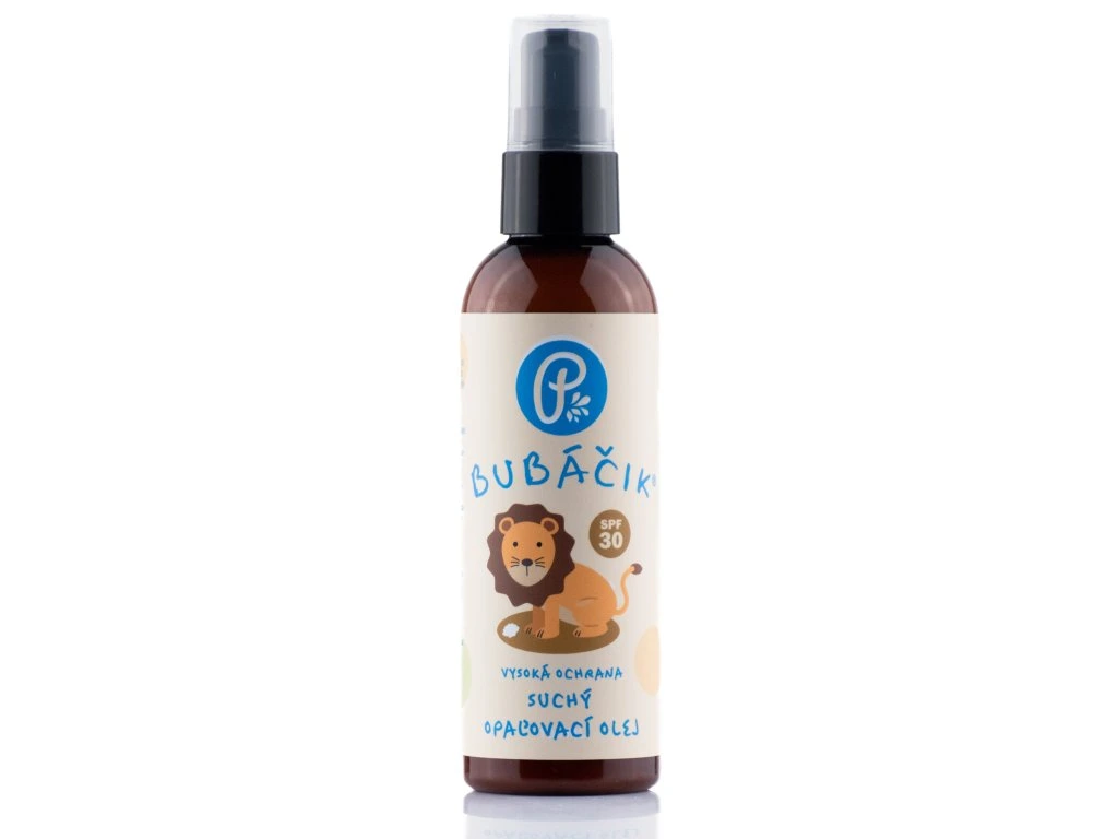 Panakeia BUBÁČIK® - detský suchý opaľovací olej SPF 30 100ml