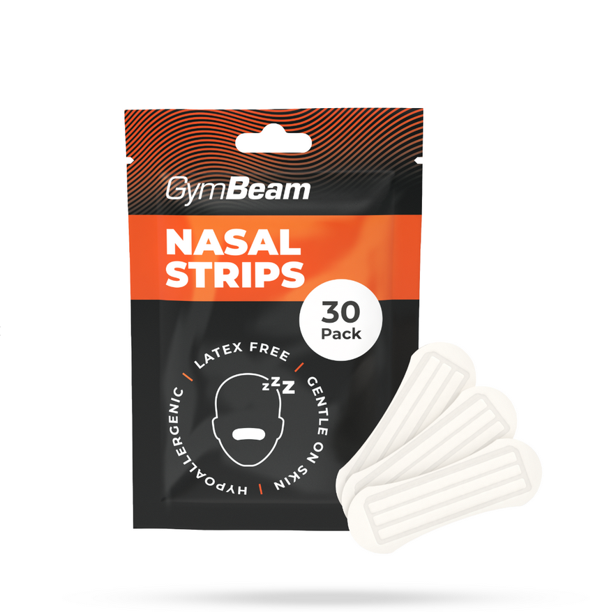 GymBeam Pásky na nos 30 ks