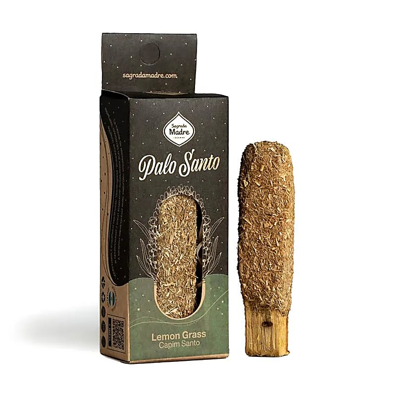 Sagrada Madre Tyčinka Palo Santo s citrónovou trávou 1ks