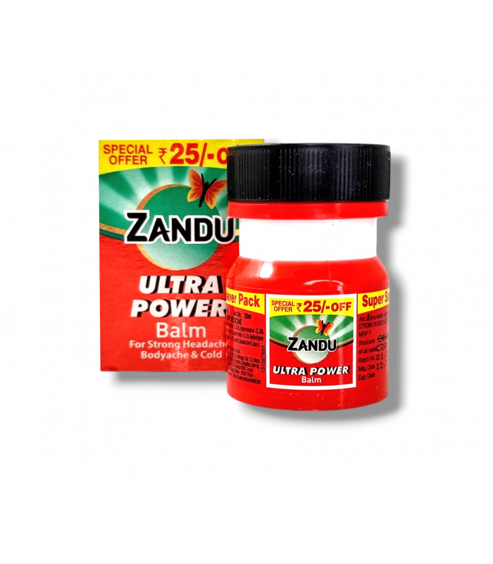 Zandu Balm Ajurvédsky chladivý balzam Ultra power 25g