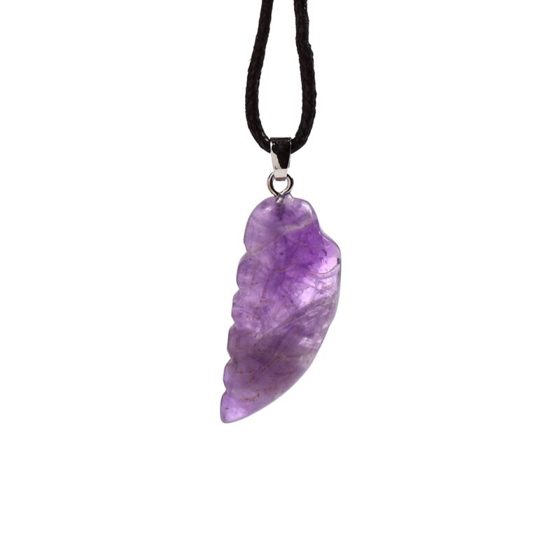 Prívesok - Liečivý kameň - Anjel - krídlo 1ks Typ: Amethyst