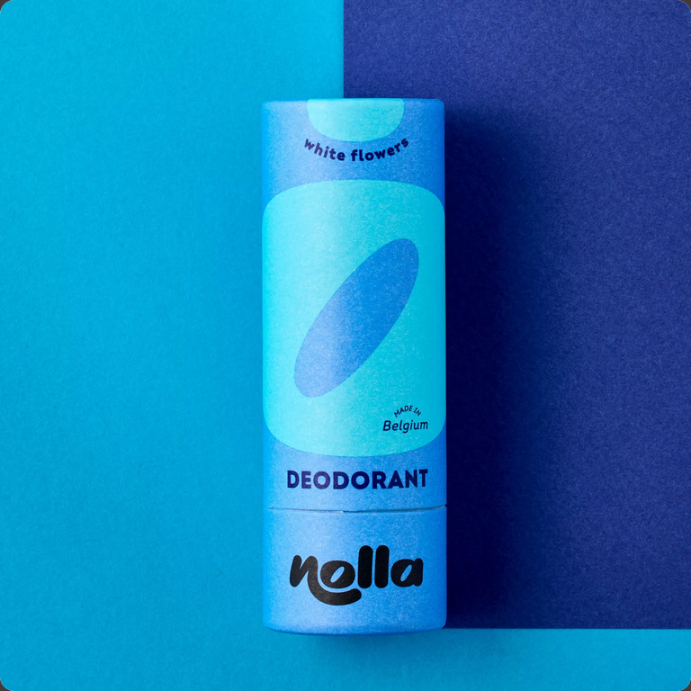 Nolla Prírodný dezodorant - Účinný 48 hodín - Biele kvety 55g