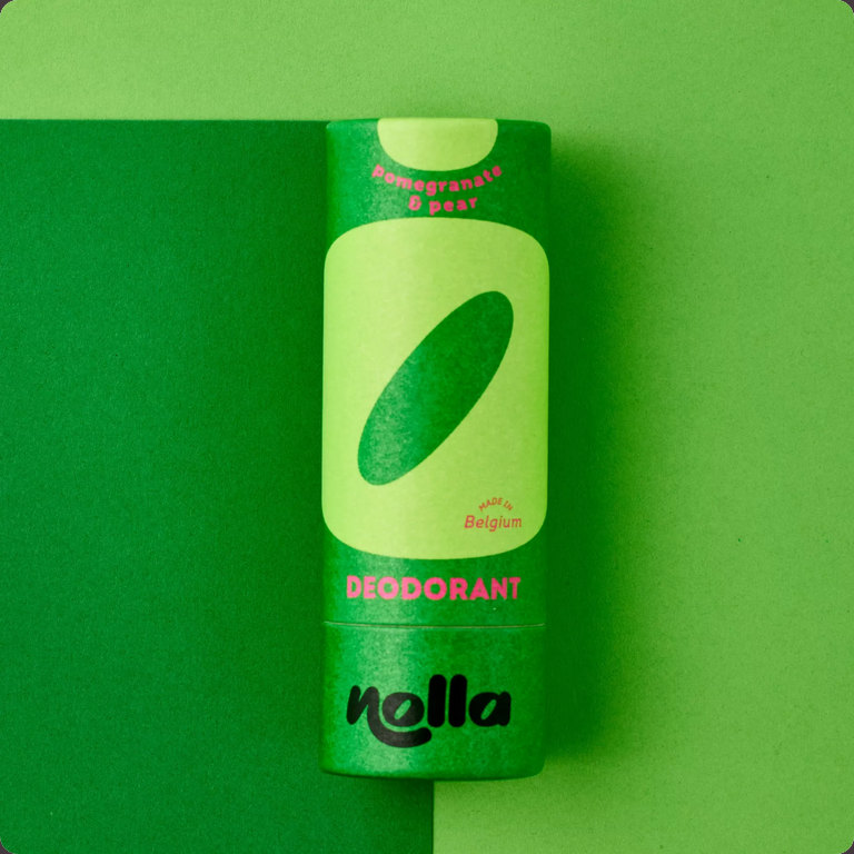 Nolla Prírodný dezodorant - Účinný 48 hodín - Hruška a granátové jablko 55g