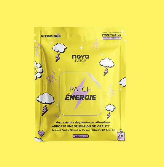 NovaPatch Energetická náplasť - Nabite sa energiou 15ks