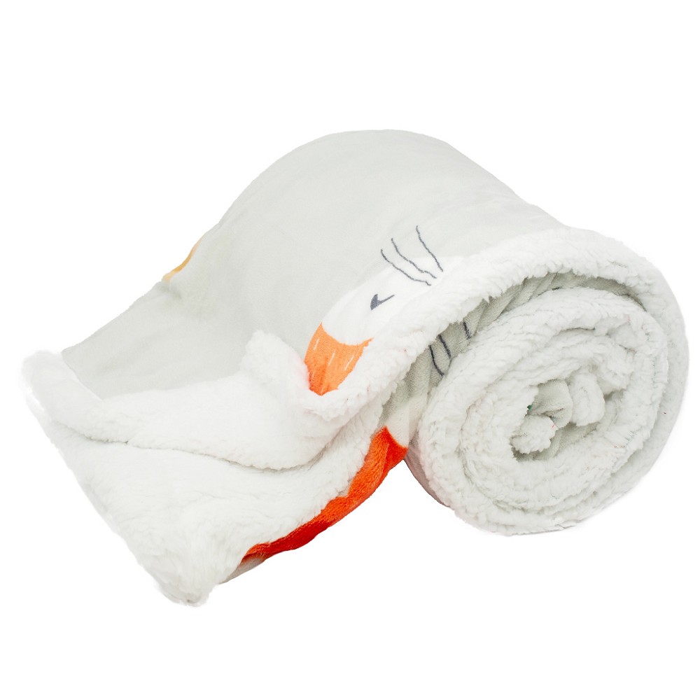 ARÔME HOME Deka 150 x 200 cm, s baránkom zvieratká, mikroflanel 1ks