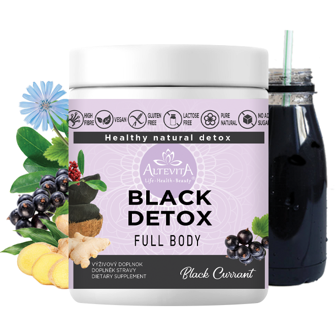 Altevita BLACK DETOX Full body 210g